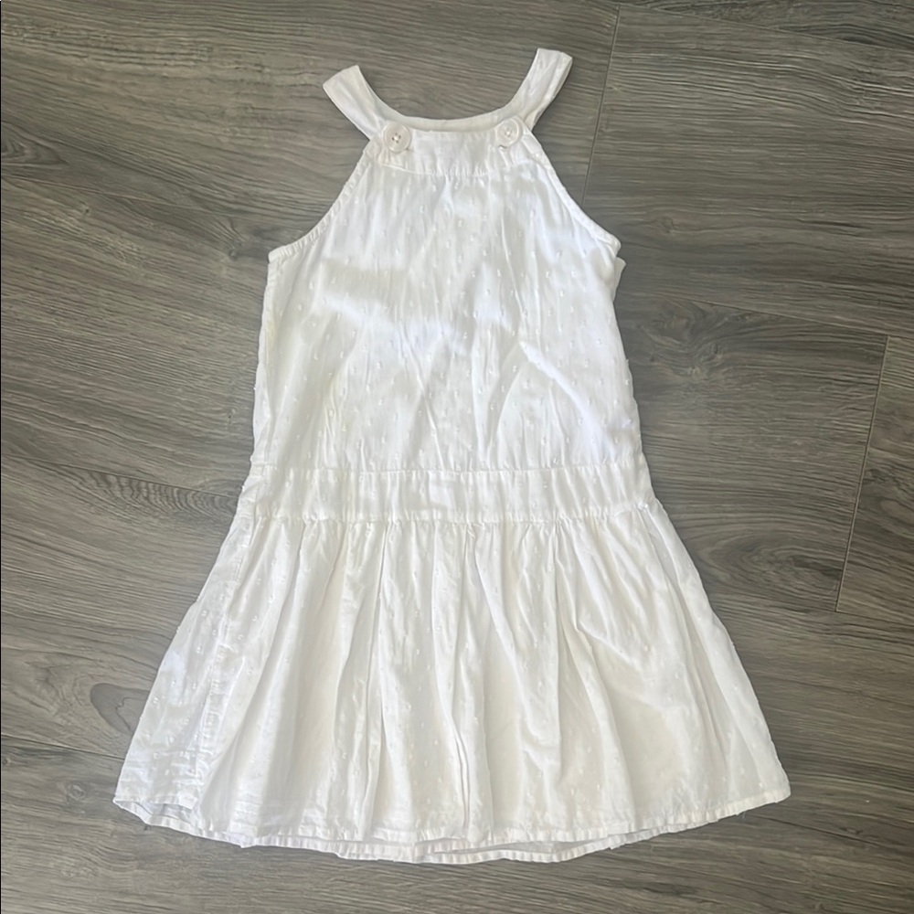 Cherokee White Halter Tiered Sundress